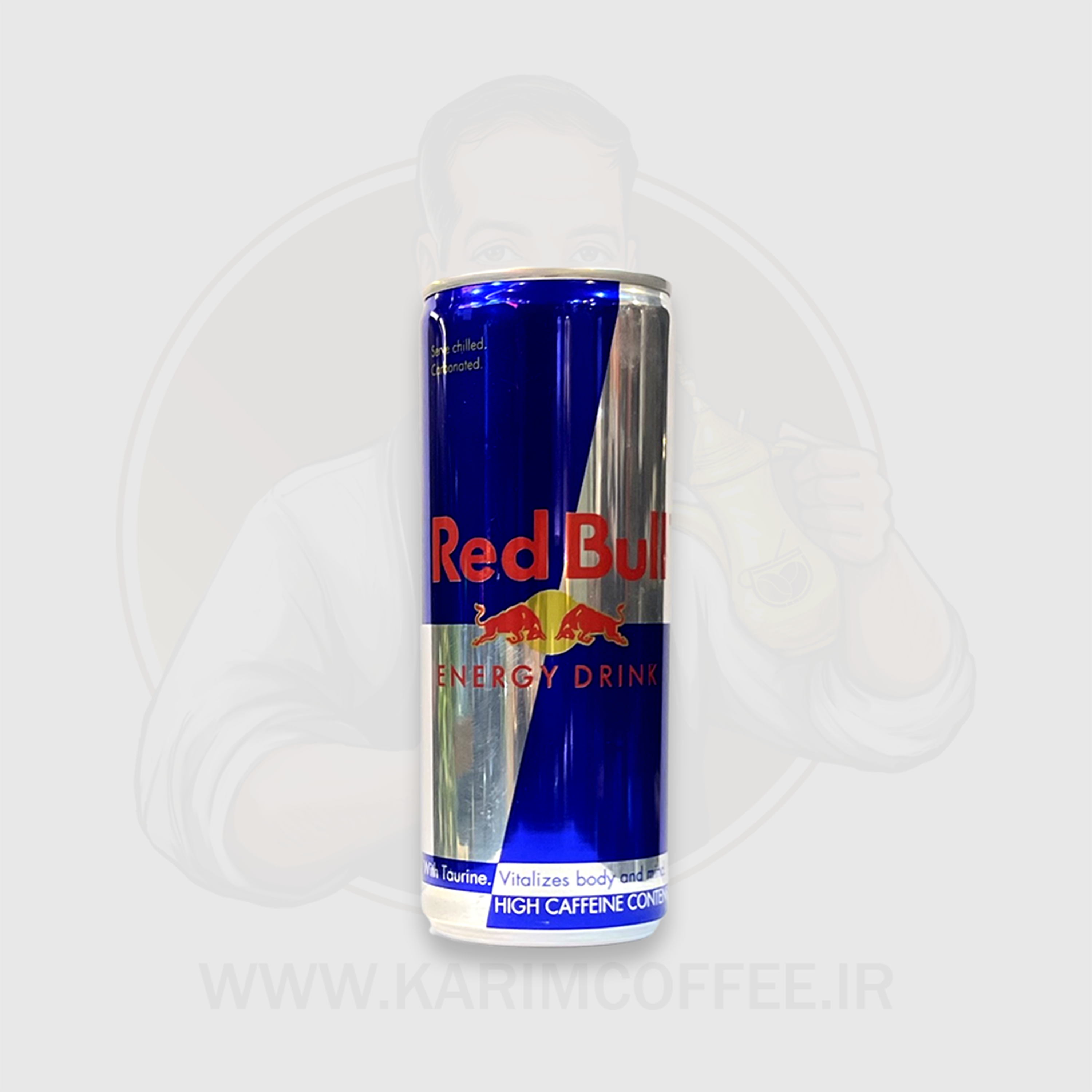 red bull نوشیدنی انرژی زا Red Bull ردبول کافئین دار 250 میل اورجینال - Image 1