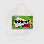 آدامس ورقه ای تریدنت trident هندوانه طالبی بدون شکر 14 عددی