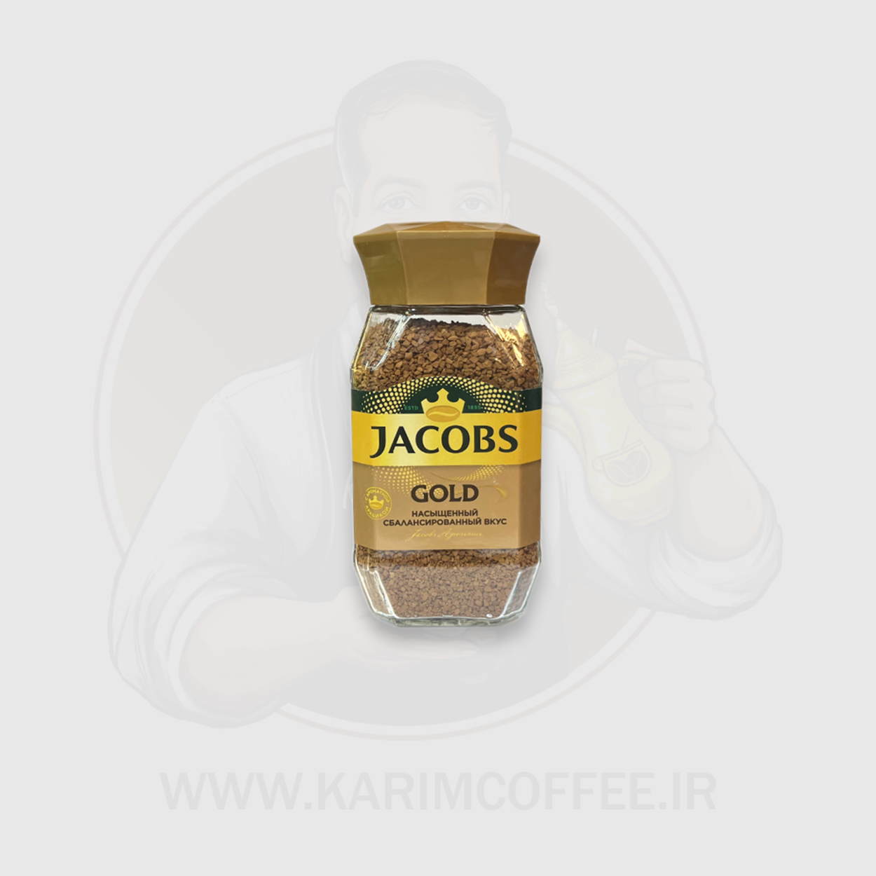 قهوه فوری جاکوبز گلد (Jacobs Gold) - 190 گرم قهوه فوری جاکوبز گلد (Jacobs Gold) - 200 گرم - Image 1